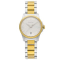 Gucci G Timeless Quartz Silver Dial Two Tone Steel Strap Watch For Women - YA126531