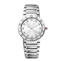 Bvlgari Bvlgari Bvlgari Lady Diamonds Silver Dial Silver Steel Strap Watch for Women - BVLGARI103696