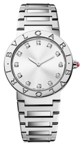 Bvlgari Bvlgari Bvlgari Lady Diamonds Silver Dial Silver Steel Strap Watch for Women - BVLGARI103696