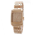 Burberry Nova Check Quartz Rose Gold Dial Rose Gold Stainless Steel Strap Watch for Women - BU1578