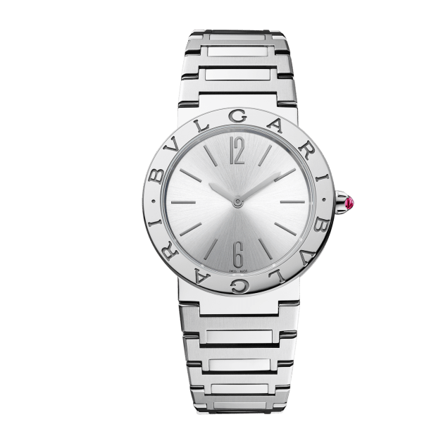 Bvlgari Bvlgari Lady Silver Dial Silver Steel Strap Watch for Women - BVLGARI103575