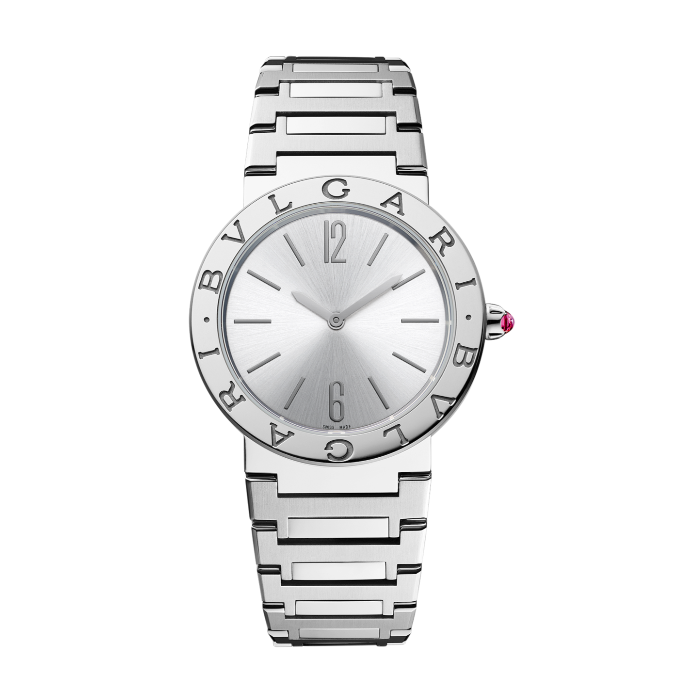 Bvlgari Bvlgari Lady Silver Dial Silver Steel Strap Watch for Women - BVLGARI103575