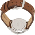 Coach Slim Easton White Dial Brown Leather Strap Watch for Women - 14502682