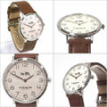 Coach Slim Easton White Dial Brown Leather Strap Watch for Women - 14502682