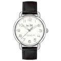 Coach Delancey White Dial Black Leather Strap Watch for Women - 14502714