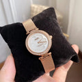 Coach Park Mother of Pearl Dial Rose Gold Mesh Bracelet Watch for Women - 14503511