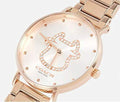 Coach Perry White Dial Rose Gold Steel Strap Watch for Women - 14503708