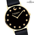 Coach Perry Black Dial Black Leather Strap Watch for Women - 14503042