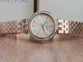 Michael Kors Darci Gold Dial Gold Steel Strap Watch for Women - MK3365