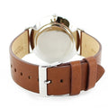 Coach Charles Silver Dial Brown Leather Strap Watch for Men - 14602152