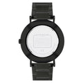 Coach Charles Black Dial Black Steel Strap Watch for Men - 14602431