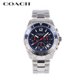 Coach Kent Blue Dial Silver Steel Strap Watch for Men - 14602555