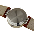 Gucci Interlocking G Brown Dial Brown Leather Strap Watch For Men - YA133319