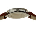 Gucci Interlocking G Brown Dial Brown Leather Strap Watch For Men - YA133319