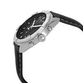 Tissot PR 100 Sport Chronograph Black Dial Black Leather Strap Watch For Men - T101.617.16.051.00