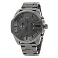 Diesel Mega Chief Chronograph Grey Dial Gunmetal Men's Watch - DZ4282