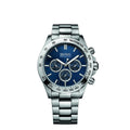 Hugo Boss Ikon Blue Dial Silver Steel Strap Watch for Men - 1512963