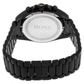 Hugo Boss Onyx Chronograph Black Dial Black Steel Strap Watch for Men - 1513365