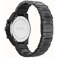 Hugo Boss Onyx Chronograph Black Dial Black Steel Strap Watch for Men - 1513365