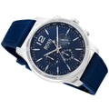 Hugo Boss Professional Blue Chronograph Dial Blue Silicone Strap Watch for Men - 1513526