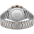 Hugo Boss Trophy Chronograph Grey Dial Silver Steel Strap Watch for Men - 1513634