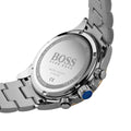 Hugo Boss Here Chronograph Black Dial Two Tone Steel Strap Watch for Men - 1513757