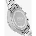 Hugo Boss Pilot Chronograph Blue Dial Silver Steel Strap Watch for Men - 1513850