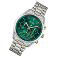 Hugo Boss Champion Chronograph Green Dial Two Tone Steel Strap Watch for Men - 1513878