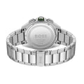 Hugo Boss Volane Chronograph Grey Dial Silver Steel Strap Watch for Men - 1513951