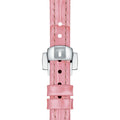 Tissot Bellissima Small Lady Silver Dial Pink Leather Strap Watch For Women - T126.010.16.013.01