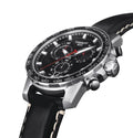 Tissot Supersport Chrono Black Dial Black Leather Strap Watch for Men - T125.617.16.051.00