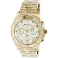 Marc Jacobs Blade Gold Dial Gold Stainless Steel Strap Watch for Women - MBM3101