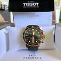 Tissot Seaster 1000 Chronograph Black Dial Black Rubber Strap Watch For Men - T120.417.37.051.00