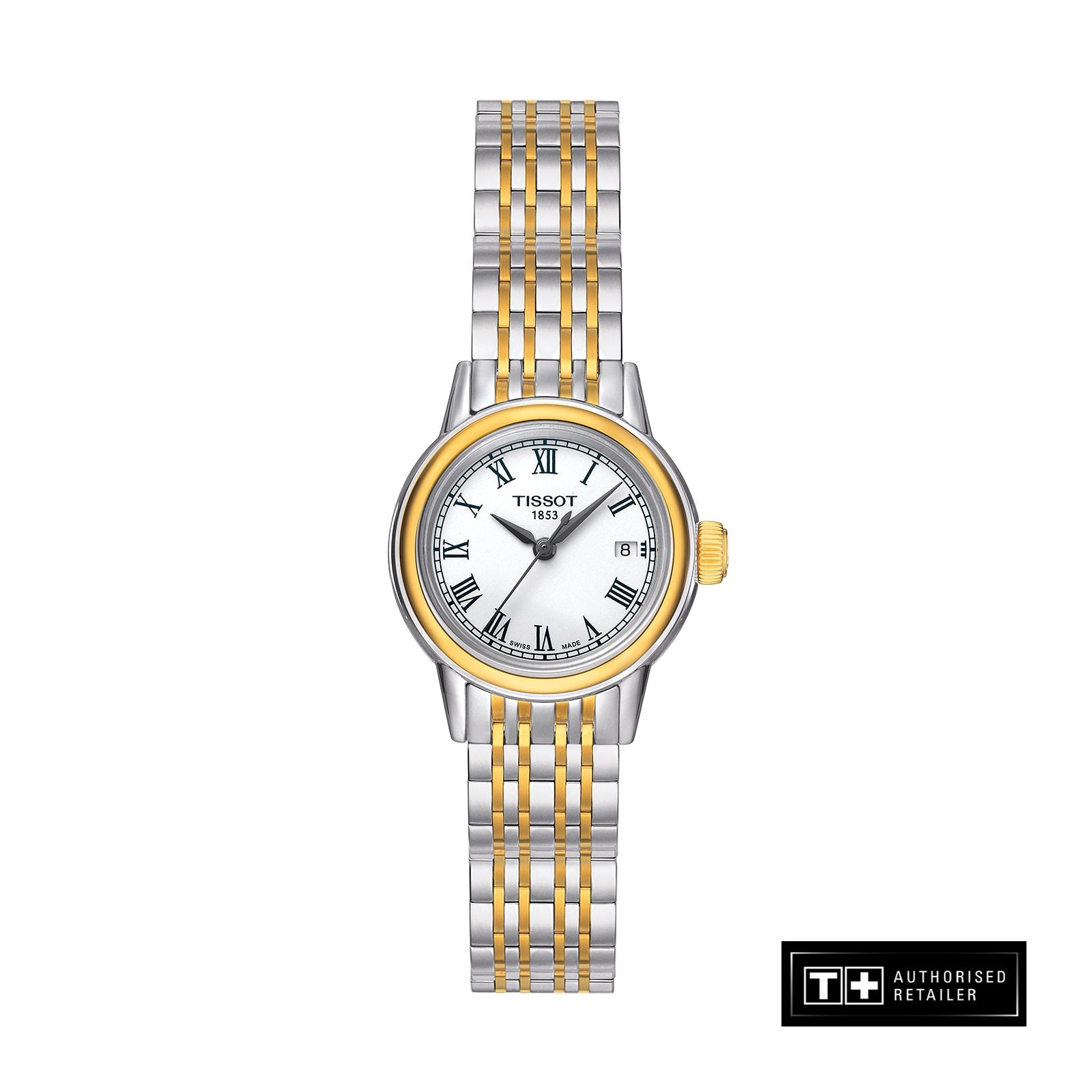 Tissot Carson Lady Steel Quartz 29.5mm Watch For Women - T085.210.22.013.00