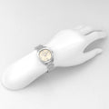 Gucci GG2570 Quartz White Dial Silver Steel Strap Watch For Women - YA142502