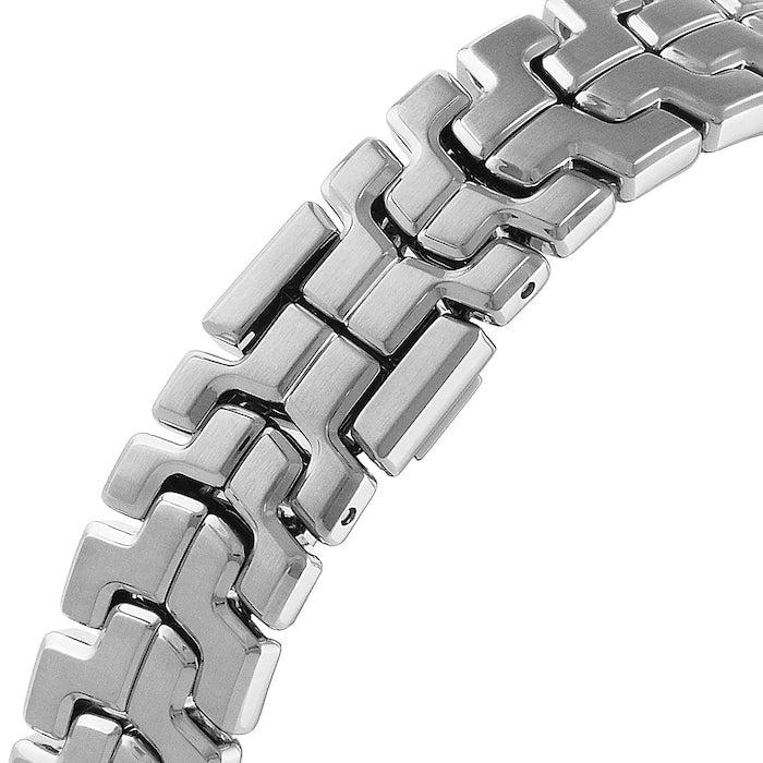 Tag Heuer Link Quartz Diamonds Mother of Pearl Dial Silver Steel Strap Watch for Women - WBC1316.BA0600