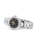 Tag Heuer Link Quartz Black Dial Silver Steel Strap Watch for Women - WBC131F.BA0649