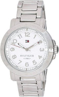 Tommy Hilfiger White Dial Silver Steel Strap Watch for Women - 1781397