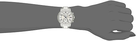 Tommy Hilfiger Claudia White Dial Silver Steel Strap Watch for Women - 1781819