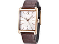 Calvin Klein Window Silver Dial Brown Leather Strap Watch for Men - K2M21620