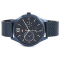 Tommy Hilfiger Damon Quartz Blue Dial Blue Mesh Bracelet Watch for Men - 1791421