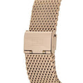 Tommy Hilfiger Brooklyn Grey Dial Gold Mesh Bracelet Watch for Men - 1791506