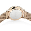 Tommy Hilfiger Brooklyn Grey Dial Gold Mesh Bracelet Watch for Men - 1791506