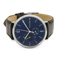 Tommy Hilfiger Cooper Blue Dial Brown Leather Strap Watch for Men - 1791508