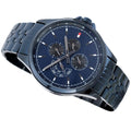 Tommy Hilfiger Shawn Quartz Blue Dial Blue Steel Strap Watch for Men - 1791618