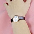 Calvin Klein Firm White Dial Brown Leather Strap Watch for Women - K3N236G6