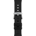 Tissot PRX Quartz Blue Dial Black Rubber Strap Watch For Men - T137.410.17.041.00