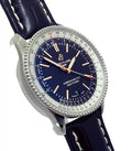 Breitling Navitimer Automatic 41mm Blue Leather Strap Mens Watch - A17326211C1P3