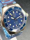 Tag Heuer Aquaracer Professional 300 Automatic Blue Dial Silver Steel Strap Watch for Men - WBP201B.BA0632