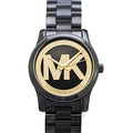 Michael Kors Runway Black Dial Black Steel Strap Watch for Women - MK6057